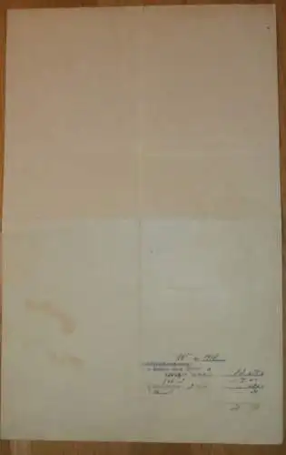 Waisengericht - Wismar 1904 , Erbschein , mit Marke , Suckstorff , Mecklenburg !!