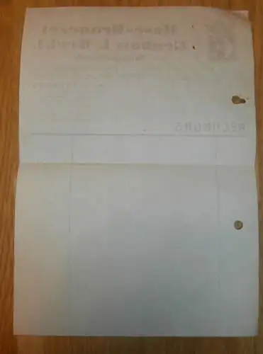 Rose - Brauerei in Grabow , 1937 , Hypothek - Festung Dömitz , Bier , Bierbrauerei , Mecklenburg !!