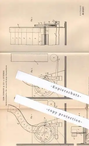 original Patent - Gebr. Essmann & Co. , Hamburg / Ottensen , 1892 , Selbstverkäufer | Automat , Warenverkauf , Kasse !!