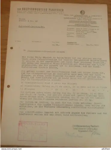 VEB Obstverwertung Leipzig Panitzsch , 1959 , Obstbau , Engelsdorf , Obst , altes Dokument , Reklame / Werbung !!