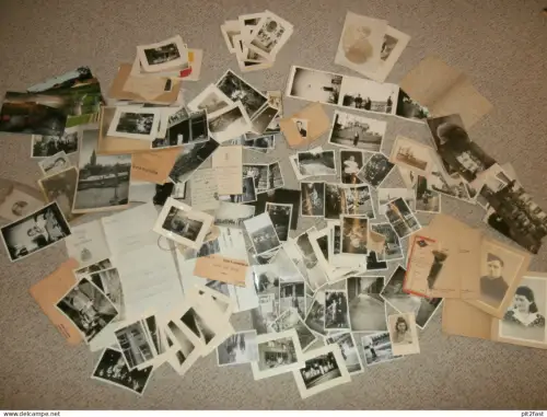 Malo-les-Bains /  Dunkerque , Konvolut Fotos / CPA , Adel , Minister , Lepez Dünkirchen , WW2 , Froyennes , Rosendael !!