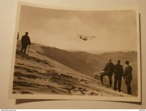 Segelflugzeug , Rossitten / Rybatschi / Рыбачий 1925 , Wanderdüne , Flugzeug , Juwel , Segeln , Flugsport , Segelflug !!