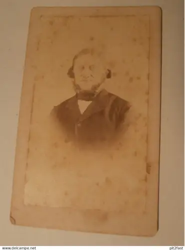 Kabinettfoto - Atelier Fr. Freyer in Grabow , Mann , Adel , Mecklenburg , CDV , Photographie , Kabinett
