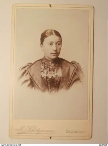 Kabinettfoto - Atelier Schützmann in Gadebusch , Adel , CDV , Photographie , Kabinett !!