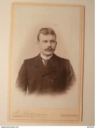 Kabinettfoto - Atelier Schützmann in Gadebusch , Adel , CDV , Photographie , Kabinett !!