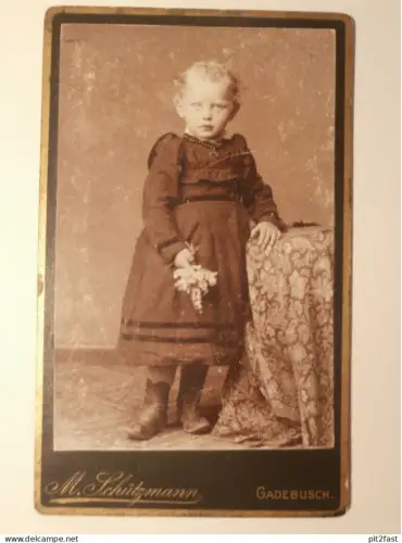 Kabinettfoto - Atelier Schützmann in Gadebusch , Adel , CDV , Photographie , Kabinett !!