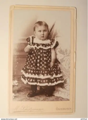 Kabinettfoto - Atelier Schützmann in Gadebusch , Adel , CDV , Photographie , Kabinett !!