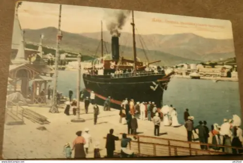 Jalta / Ялта auf der Krim / Крым ,  ca. 1915 , Schiff , Schiffe , Ansichtskarte , AK !!