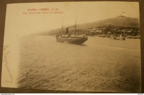 Jalta / Ялта auf der Krim / Крым , 1913 , Schiff , Schiffe , Ansichtskarte , AK !!