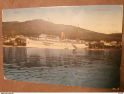 Abbazia / Opatija , 1920 , Dampfer Thalia , Schiff , Schiffe , Ansichtskarte , AK !!