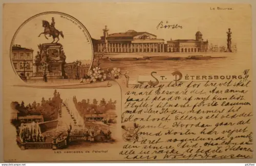 Sankt Petersburg / Санкт-Петербург , 1907 , Ansichtskarte , AK , Russland !!