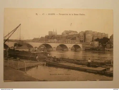Angers , 1907 , Schiff , Schiffe , Ansichtskarte , AK !!