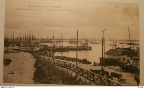 Archangelsk / Архангельск , ca. 1910 , Schiff , Schiffe , Ansichtskarte , AK , Russland !!