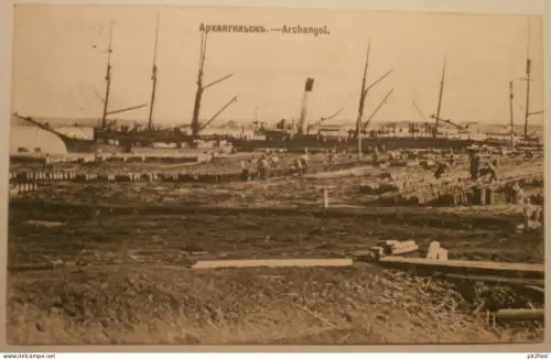 Archangelsk / Архангельск , ca. 1910 , Schiff , Schiffe , Ansichtskarte , AK , Russland !!