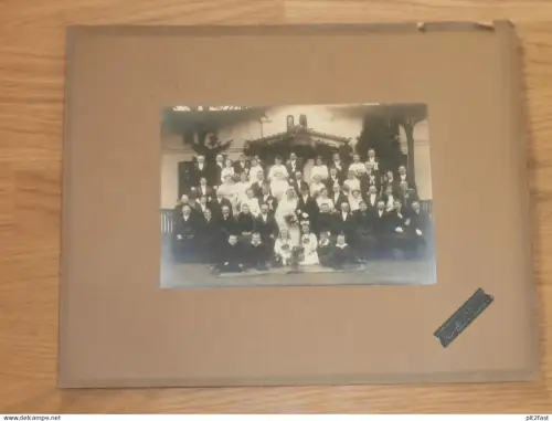 Buchholz b. Rostock , ca. 1910 , Ziesendorf , Foto auf Pappe , Mecklenburg , ca. 300x238 mm