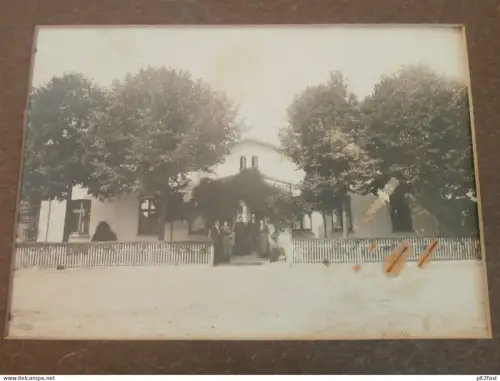 Buchholz b. Rostock , ca. 1910 , Ziesendorf , Foto auf Pappe , Mecklenburg , ca. 245x195 mm