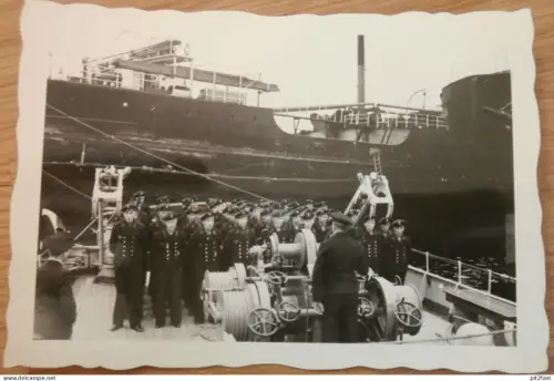 Rostock , 23.8.1941 - Minensuchboot M 204 Indienststellung, Mecklenburg , Marine , Kriegsmarine !!