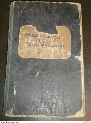 Seefahrtsbuch , Stralsund 1925-28 , Otto Michaelis , Zarrendorf , Schiff , viele Stempel , Ausweis , Mecklenburg !!