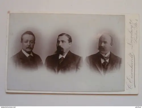 Kabinettfoto - Naumburg a. Saale , Prillwitz , Forscher , Indien , Java , CDV , Photographie , Kabinett !!