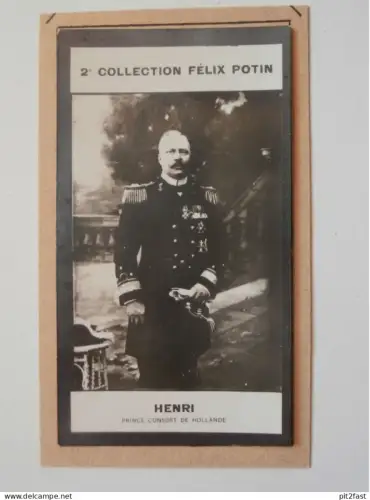 Kabinettfoto - Prinz der Niederlande, Herzog zu Mecklenburg  Fürstenhaus , Königshaus , CDV , Photographie , Kabinett !!