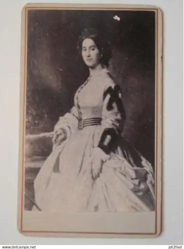 Kabinettfoto - Adlige , Adel , Fürstenhaus , Königshaus , CDV , Photographie , Kabinett