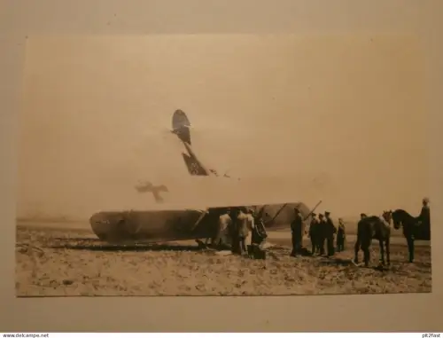 altes Foto - Flugzeug Absturz , Bergung , Mecklenburg , Fieseler , Heinkel , Fokker , Flugzeugabsturz !!