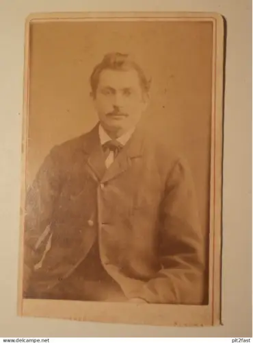 Kabinettfoto - Gustav Weber in Hamburg Altona , Adel , CDV , Photographie , Kabinett !!