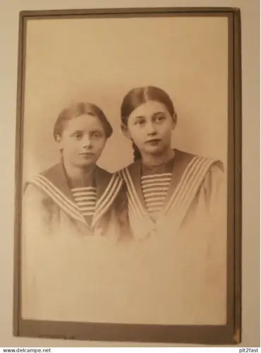 Kabinettfoto - F. Zschocke in Stettin i. Pommern ,  Adel , CDV , Photographie , Kabinett !!