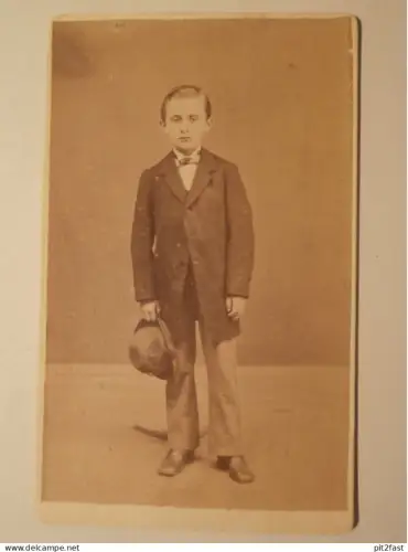 Kabinettfoto - Louis Baade in Stavenhagen i. Mecklenburg ,  Adel , CDV , Photographie , Kabinett !!