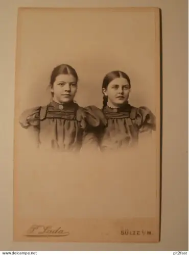 Kabinettfoto - P. Lada in Bad Sülze i. Mecklenburg , Atelier ,  Adel , CDV , Photographie , Kabinett !!