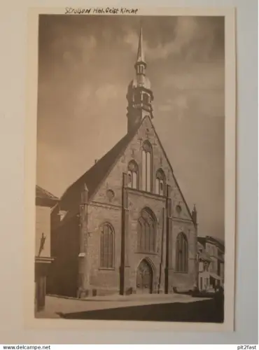 Stralsund i. Mecklenburg , ca. 1930 , Heil. Geist Kirche , Ansichtskarte , AK !!