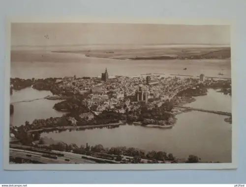 Stralsund i. Mecklenburg , 1935 , Reichs-Winterhilfe , Lotterie 1934/35 , Ansichtskarte , AK !!