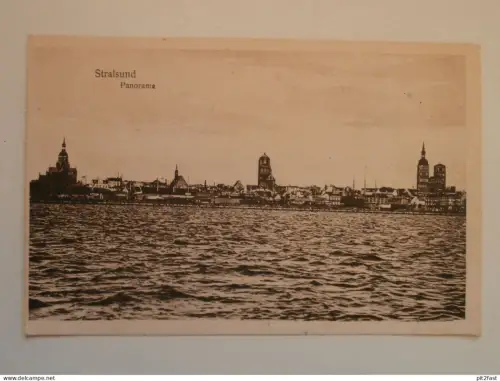 Stralsund i. Mecklenburg , ca. 1920 , Panorama , Ansichtskarte , AK !!