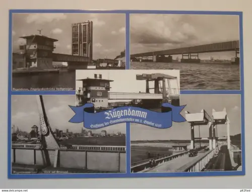 Rügendamm Stralsund , 1996 , Brücke , Zugbrücke , Ausstellung , Ansichtskarte , AK !!