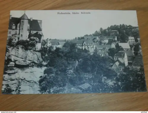 Stadt Hohnstein , 1928 , Ansichtskarte , AK !!