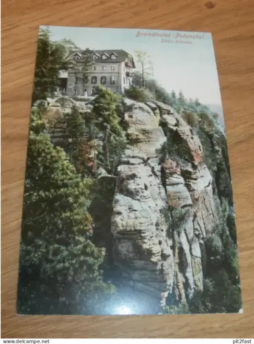 Brand Hotel , Polenztal , Wehlen , ca. 1910 , Ansichtskarte , AK !!