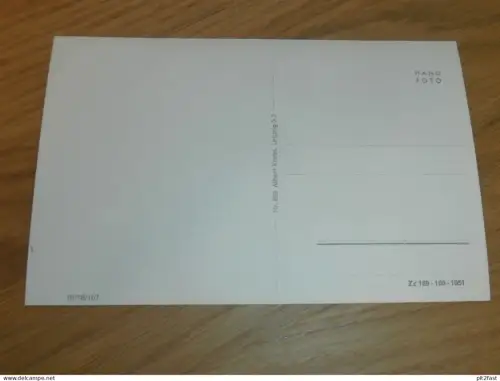 Postelwitz mit Falkenstein , ca. 1950 , Ansichtskarte , AK !!