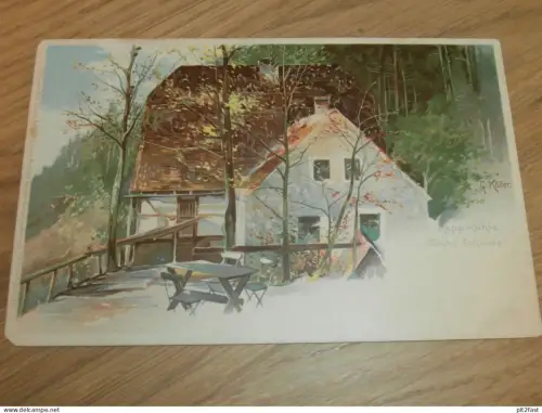 Kappmühle - Sächsische Schweiz , Mühle , ca. 1910 , Ansichtskarte , AK !!