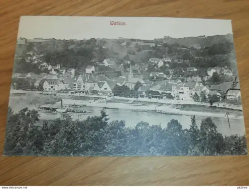 Wehlen - Panorama , ca. 1910 , Ansichtskarte , AK !!