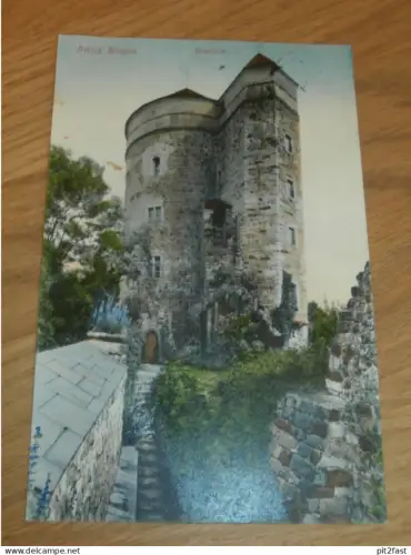 Schloß Stolpen - Coselturm , 1910 , Ansichtskarte , AK !!