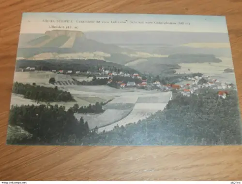 Luftkurort Gohrisch , 1913 , Panorama , Ansichtskarte , AK !!