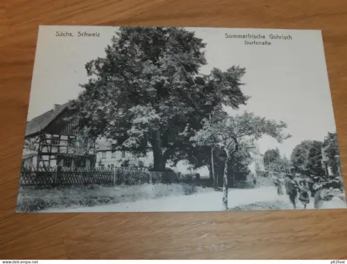 Sommerfrische Gohrisch , 1929 , Ansichtskarte , AK !!