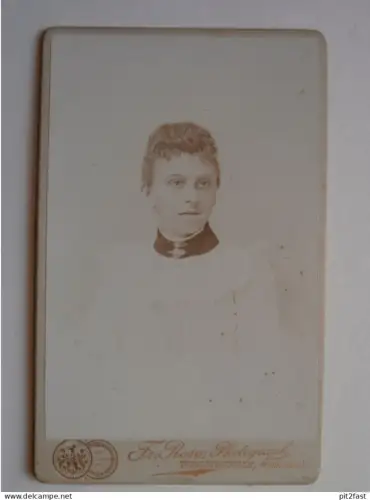 Kabinettfoto - Fr. Rose in Wernigerode ,  Adel , CDV , Photographie , Kabinett !!