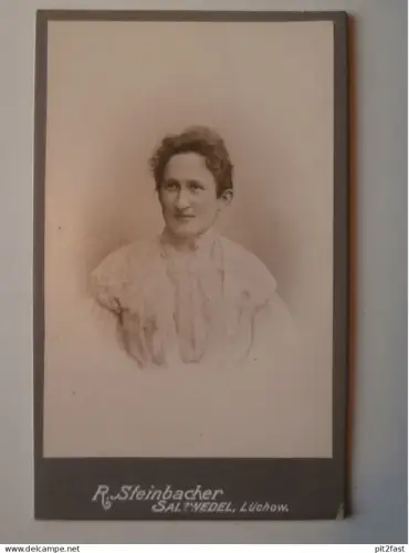 Kabinettfoto - R. Steinbacher / F. Frohse in Salzwedel und Lüchow , Adel , CDV , Photographie , Kabinett !!