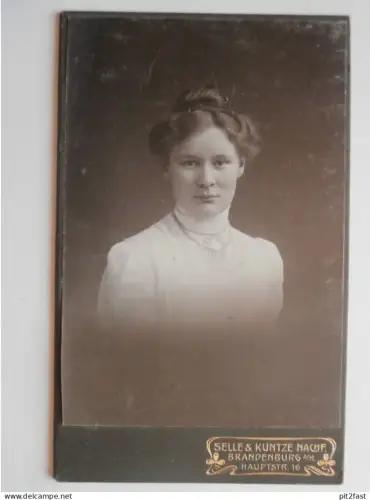 Kabinettfoto - Selle & Kuntze in Brandenburg a.H.  , Adel , CDV , Photographie , Kabinett !!