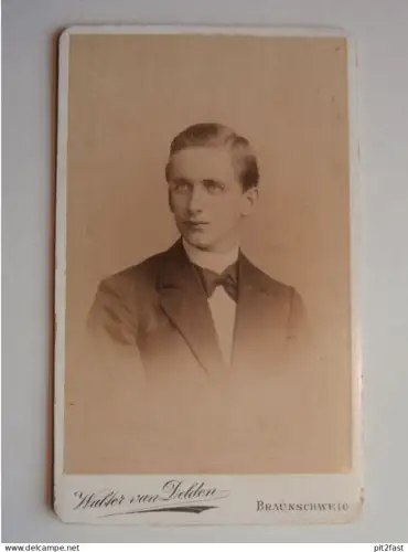 Kabinettfoto - Walter von Delden , Adel , CDV , Photographie , Kabinett !!