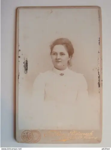 Kabinettfoto - Fr. Rose in Wernigerode ,  Adel , CDV , Photographie , Kabinett !!