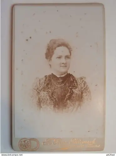 Kabinettfoto - Fr. Rose in Wernigerode ,  Adel , CDV , Photographie , Kabinett !!