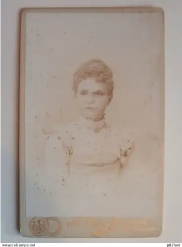 Kabinettfoto - Fr. Rose in Wernigerode , L. Hinze ,  Adel , CDV , Photographie , Kabinett !!