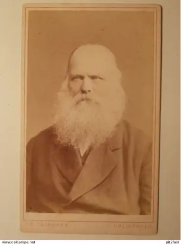 Kabinettfoto - Fr. Tackmann in Greifswald , CDV , Mecklenburg , Photographie , Kabinett !!